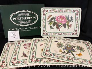 MaxSold Auction: PORTMEIRION 5 Rectangular Placements - Meaford (Ontario, Canada) PARTNER MANAGED Estate Sale Online Auction - Graham Street