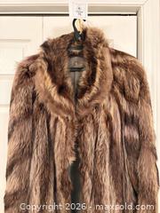 MaxSold Auction: RACCON FUR LONG COAT Size Small - Meaford (Ontario, Canada) PARTNER MANAGED Estate Sale Online Auction - Graham Street