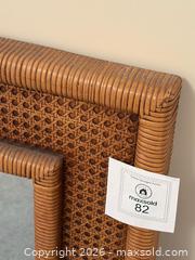 MaxSold Auction: REN-WIL ORIGINAL WICKER FRAMED MIRROR Montreal - Meaford (Ontario, Canada) PARTNER MANAGED Estate Sale Online Auction - Graham Street