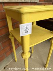 MaxSold Auction: SOLID WOOD Painted Side Table - Meaford (Ontario, Canada) PARTNER MANAGED Estate Sale Online Auction - Graham Street