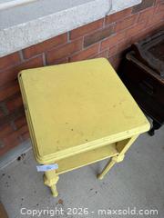 MaxSold Auction: SOLID WOOD Painted Side Table - Meaford (Ontario, Canada) PARTNER MANAGED Estate Sale Online Auction - Graham Street