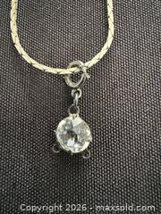 MaxSold Auction: STERLING BROOCH & SILVER PENDANT with Chain  - Meaford (Ontario, Canada) PARTNER MANAGED Estate Sale Online Auction - Graham Street