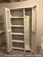 MaxSold Auction: STURDY Plastic Storage Cabinet - Meaford (Ontario, Canada) PARTNER MANAGED Estate Sale Online Auction - Graham Street