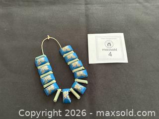 MaxSold Auction: Vintage Bee Bead Bracelet - with STERLING Bee inlay - Meaford (Ontario, Canada) PARTNER MANAGED Estate Sale Online Auction - Graham Street