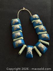 MaxSold Auction: Vintage Bee Bead Bracelet - with STERLING Bee inlay - Meaford (Ontario, Canada) PARTNER MANAGED Estate Sale Online Auction - Graham Street