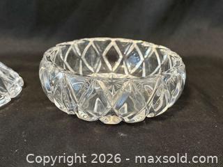 MaxSold Auction: Vintage Crystal Hersey Kiss Lidded Bowl - Meaford (Ontario, Canada) PARTNER MANAGED Estate Sale Online Auction - Graham Street