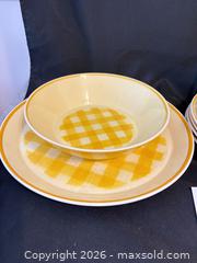 MaxSold Auction: Vintage MIKASSA CHECKMATES Dish SET  - Meaford (Ontario, Canada) PARTNER MANAGED Estate Sale Online Auction - Graham Street