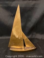 MaxSold Auction: Vintage Solid Brass Sailboat MCM - Meaford (Ontario, Canada) PARTNER MANAGED Estate Sale Online Auction - Graham Street