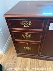 MaxSold Auction: Wooden Executive Desk - Meaford (Ontario, Canada) PARTNER MANAGED Estate Sale Online Auction - Graham Street