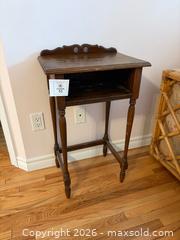 MaxSold Auction: Wooden Side Table - Meaford (Ontario, Canada) PARTNER MANAGED Estate Sale Online Auction - Graham Street