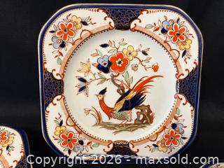 MaxSold Auction: Wood’s Burslem “Denbigh” Plates and Saucers - Meaford (Ontario, Canada) PARTNER MANAGED Estate Sale Online Auction - Graham Street