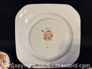 MaxSold Auction: Wood’s Burslem “Denbigh” Plates and Saucers - Meaford (Ontario, Canada) PARTNER MANAGED Estate Sale Online Auction - Graham Street