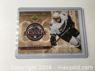 MaxSold Auction: Upper Deck 2005, Alex Ovechkin #1 Draft pick 2004, card # DR2 - Toronto (Ontario, Canada) SELLER MANAGED Downsizing Online Auction - Marlborough Avenue