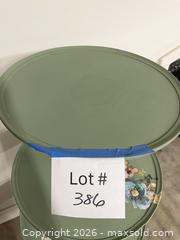 MaxSold Auction: Ball & Claw Foot 3 Tier Painted Table - East Fallowfield Township (Pennsylvania, USA) SELLER MANAGED Downsizing Online Auction - Mink Hollow Road