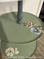 MaxSold Auction: Ball & Claw Foot 3 Tier Painted Table - East Fallowfield Township (Pennsylvania, USA) SELLER MANAGED Downsizing Online Auction - Mink Hollow Road
