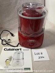 MaxSold Auction: Cuisinart Electric Ice Cream Maker - East Fallowfield Township (Pennsylvania, USA) SELLER MANAGED Downsizing Online Auction - Mink Hollow Road
