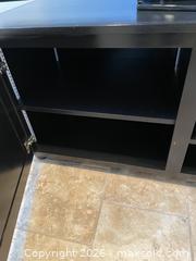 MaxSold Auction: Custom Made Solid Wood Large TV Stand/Console - East Fallowfield Township (Pennsylvania, USA) SELLER MANAGED Downsizing Online Auction - Mink Hollow Road