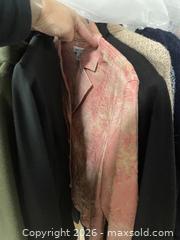 MaxSold Auction: Lot of 10 Women's Coats, Blazers and Sweaters Size XL - East Fallowfield Township (Pennsylvania, USA) SELLER MANAGED Downsizing Online Auction - Mink Hollow Road