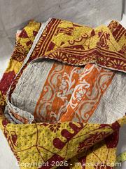 MaxSold Auction: Lot of 2 Brand New 100% Cotton Bohemian Kantha Quilts - East Fallowfield Township (Pennsylvania, USA) SELLER MANAGED Downsizing Online Auction - Mink Hollow Road