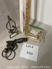 MaxSold Auction: Lot of Bar Puzzles and Vintage Advertising Yard Sticks - East Fallowfield Township (Pennsylvania, USA) SELLER MANAGED Downsizing Online Auction - Mink Hollow Road