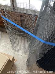 MaxSold Auction: Lot of Wire Mesh & PVC Coated Wire Mesh - East Fallowfield Township (Pennsylvania, USA) SELLER MANAGED Downsizing Online Auction - Mink Hollow Road