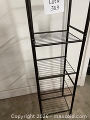 MaxSold Auction: Metal Bathroom or Kitchen Storage Rack - East Fallowfield Township (Pennsylvania, USA) SELLER MANAGED Downsizing Online Auction - Mink Hollow Road