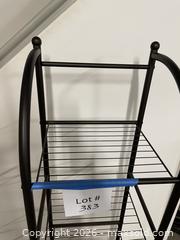 MaxSold Auction: Metal Bathroom or Kitchen Storage Rack - East Fallowfield Township (Pennsylvania, USA) SELLER MANAGED Downsizing Online Auction - Mink Hollow Road