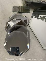 MaxSold Auction: Metal Footed Tray and Mirrors - East Fallowfield Township (Pennsylvania, USA) SELLER MANAGED Downsizing Online Auction - Mink Hollow Road