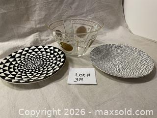 MaxSold Auction: Mid Century Large Medallion Gold Rimmed Salad Bowl and New Plates - East Fallowfield Township (Pennsylvania, USA) SELLER MANAGED Downsizing Online Auction - Mink Hollow Road