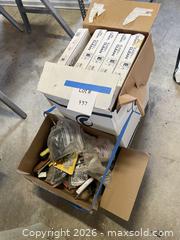 MaxSold Auction: Misc. Box of Tools and 5 New Toilet Seats - East Fallowfield Township (Pennsylvania, USA) SELLER MANAGED Downsizing Online Auction - Mink Hollow Road