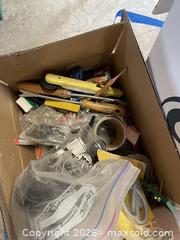 MaxSold Auction: Misc. Box of Tools and 5 New Toilet Seats - East Fallowfield Township (Pennsylvania, USA) SELLER MANAGED Downsizing Online Auction - Mink Hollow Road