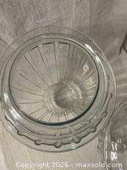 MaxSold Auction: Pair of Very Large Glass Urns/Vases - East Fallowfield Township (Pennsylvania, USA) SELLER MANAGED Downsizing Online Auction - Mink Hollow Road