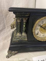 MaxSold Auction: Victorian Ingraham Mantle Clock - East Fallowfield Township (Pennsylvania, USA) SELLER MANAGED Downsizing Online Auction - Mink Hollow Road