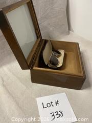 MaxSold Auction: Vintage 1940's Wooden Dresser Box & Sunglasses - East Fallowfield Township (Pennsylvania, USA) SELLER MANAGED Downsizing Online Auction - Mink Hollow Road