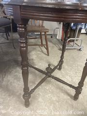 MaxSold Auction: Vintage Pub Style Table - East Fallowfield Township (Pennsylvania, USA) SELLER MANAGED Downsizing Online Auction - Mink Hollow Road