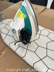 MaxSold Auction: Iron and small ironing board  - Ottawa (Ontario, Canada) PARTNER MANAGED Downsizing Online Auction - Gladwin Crescent