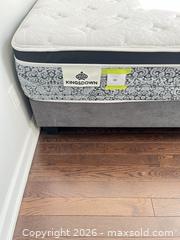MaxSold Auction: King Bed with optional Kingstown mattress - Ottawa (Ontario, Canada) PARTNER MANAGED Downsizing Online Auction - Gladwin Crescent
