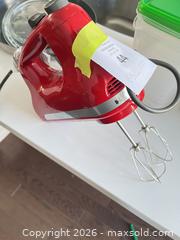 MaxSold Auction: Kitchen Aid hand mixer  - Ottawa (Ontario, Canada) PARTNER MANAGED Downsizing Online Auction - Gladwin Crescent