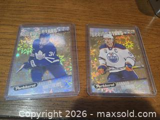 MaxSold Auction: 2017-18 Parkhurst Seeing Stars Connor Mcdavid and Auston Matthews - Peachland (British Columbia, Canada) SELLER MANAGED Downsizing Online Auction - Princeton Avenue