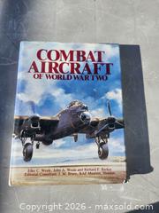 MaxSold Auction: Combat Aircraft of World War Two (Hardcover, Dust Jacket) - Peachland (British Columbia, Canada) SELLER MANAGED Downsizing Online Auction - Princeton Avenue