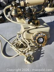 MaxSold Auction: Cream Rotary Dial Telephone with 4-Pin Legacy Connector - Peachland (British Columbia, Canada) SELLER MANAGED Downsizing Online Auction - Princeton Avenue