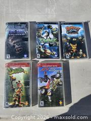 MaxSold Auction: Lot of 5 PSP UMD Games: King Kong, TMNT, Ratchet & Clank, Daxter - Peachland (British Columbia, Canada) SELLER MANAGED Downsizing Online Auction - Princeton Avenue