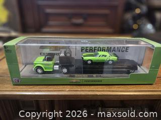 MaxSold Auction: M2 Machines Chevrolet Performance 1:64 Green Truck & Camaro Set hotwheels - Peachland (British Columbia, Canada) SELLER MANAGED Downsizing Online Auction - Princeton Avenue