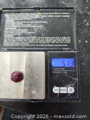MaxSold Auction: Rough Ruby Gemstone 25.55 carats - Peachland (British Columbia, Canada) SELLER MANAGED Downsizing Online Auction - Princeton Avenue