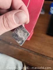 MaxSold Auction: Vintage Sterling Silver Turquoise & Amber Pendant Necklace - Peachland (British Columbia, Canada) SELLER MANAGED Downsizing Online Auction - Princeton Avenue