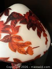 MaxSold Auction: Lamp A — Emile Galle Cameo Glass Table Lamp, 23 in - Burlington (Ontario, Canada) SELLER MANAGED Downsizing Online Auction - Taylor Crescent