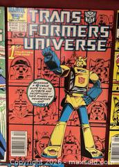 MaxSold Auction: Lot of 5 Marvel 25th Anniversary - Transformers Universe Comic Books in Good Condition - Burlington (Ontario, Canada) SELLER MANAGED Downsizing Online Auction - Taylor Crescent