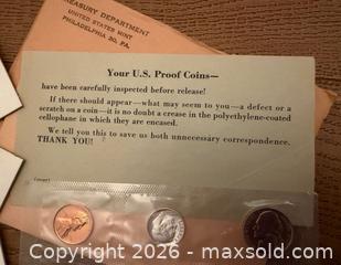MaxSold Auction: 1960 U.S. coin proof set Philadelphia mint & DE quarters  - Hatboro (Pennsylvania, USA) PARTNER MANAGED Estate Sale Online Auction -  Jacksonville Road
