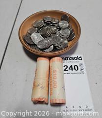 MaxSold Auction: Loose state quarters and 2 rolls of State quarters  - Hatboro (Pennsylvania, USA) PARTNER MANAGED Estate Sale Online Auction -  Jacksonville Road