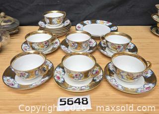 MaxSold Auction: Noritake Floral & Bird Rim Cups Saucers and More - Hatboro (Pennsylvania, USA) PARTNER MANAGED Estate Sale Online Auction -  Jacksonville Road